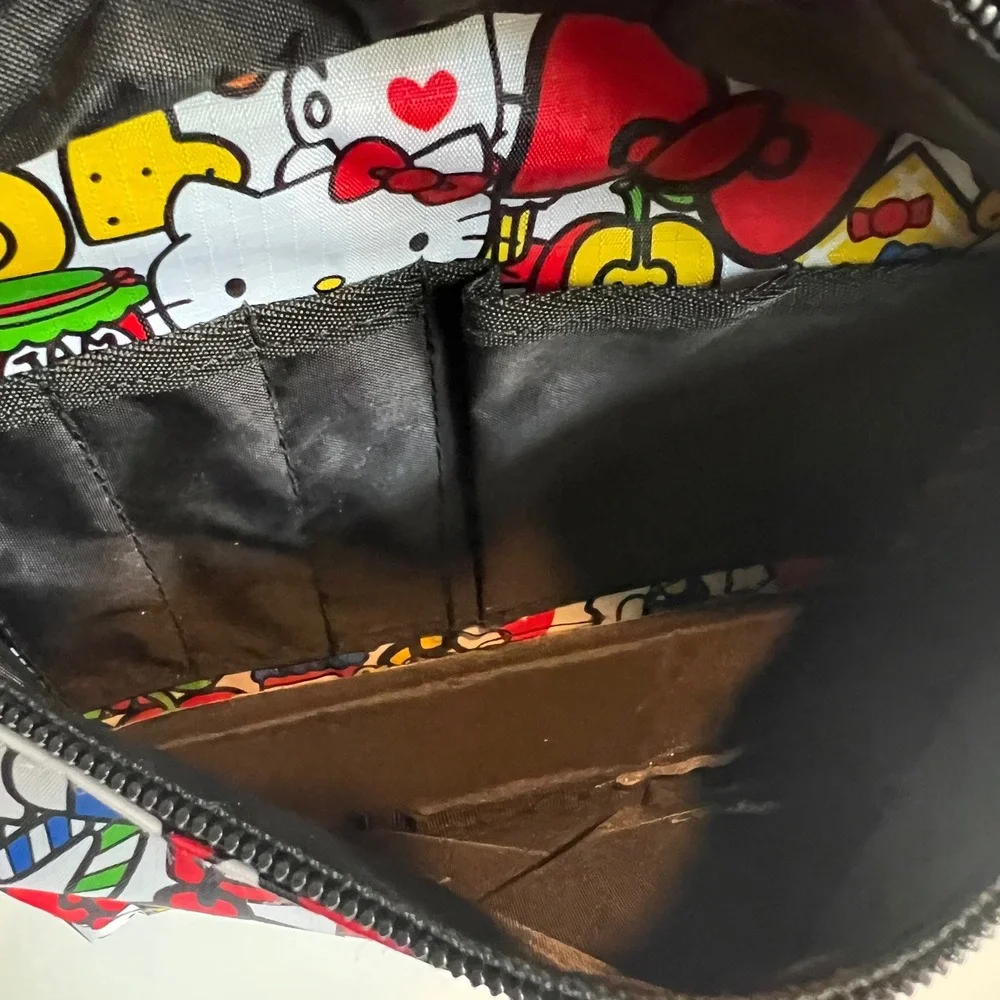 Sanrio Hello Kitty Backpack Classic Treats Snacks AOP Book Bag School Travel